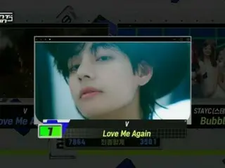 「BTS（防弾少年団）」V、ソロ曲「Love Me Again」がMnet「M COUNTDOWN」で出演なしで1位！