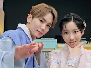 「SHINee」KEY（キー）、「少女時代」テヨンと韓服で一緒に新曲「Good ＆ Great」チャレンジ！（動画あり）