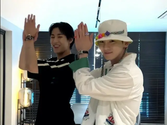 「SHINee」KEY（キー）、「GOT7」BamBamと一緒に新曲「Good ＆ Great」チャレンジ！（動画あり）