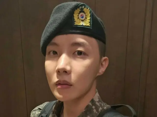 入隊中のJ-HOPE（BTS）、秋夕のあいさつを「楽しい秋夕を お過ごしください」