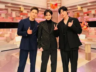 「Sexy Zone」中島健人、「東方神起」ユンホ＆チャンミンとのスリーショットを公開…“俺、東方神起になりました”