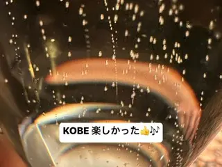 「東方神起」チャンミン、神戸でのファンクラブイベントを終えてシャンパンで乾杯…“KOBE楽しかった”