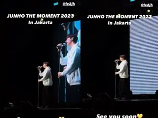 「2PM」ジュノ、「JUNHO THE MOMENT」でジャカルタのファンの心も熱くする