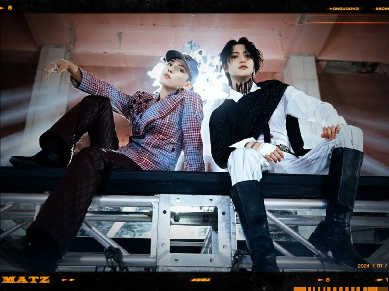 ATEEZ」ホンジュン＆ソンファ、ユニット曲「MATZ」のティーザー