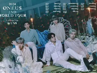 「ONEUS」、2度目のワールドツアーのアメリカ公演のポスターを公開…3月よりスタート