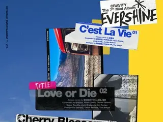 「CRAVITY」、ニューアルバム「EVERSHINE」のトラックリストを公開…タイトル曲は「Love or Die」26日リリース
