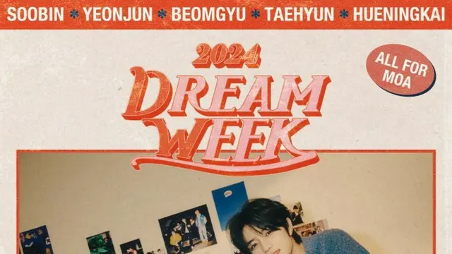 TOMORROW X TOGETHER「2024 DREAM WEEK」タイムテーブル公開