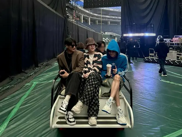 「SHINee」、カートに乗ってリハーサルへ…いよいよ東京ドーム最終日（動画あり）