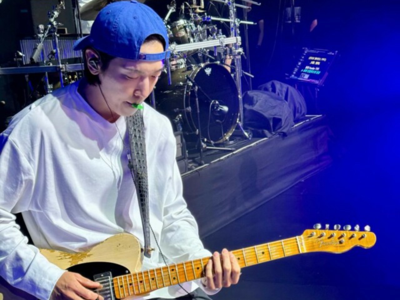 CNBLUE」ジョン・ヨンファ、クアラルンプール公演のリハーサルの様子を