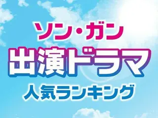 イケメン韓国俳優「ソン・ガン」出演ドラマ人気ランキング