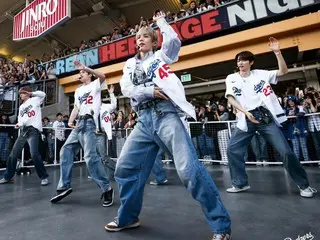 「RIIZE」がドジャース・スタジアムに現れた！…「韓国文化遺産の夜」を熱く盛りあげる（動画あり）