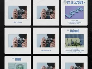 「SF9」フィヨン、1stソロアルバム「Traveling Fish」のトラックリストを公開…全曲作詞と作曲に参加