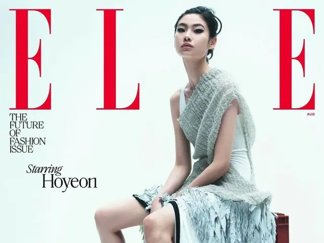 女優チョン・ホヨン、“韓国女優初”「ELLE USA」の単独カバーを飾る…“初めての英語演技ためにイギリス生活”