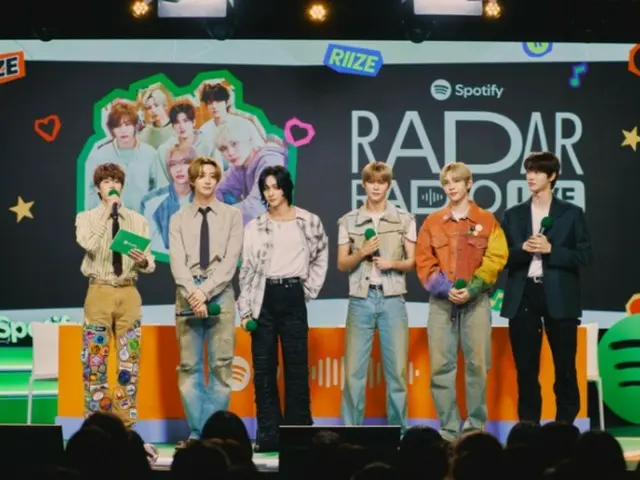 「RIIZE」、Spotifyと共にした初めての“RADAR Radio Live”ライブイベントが盛況に終了
