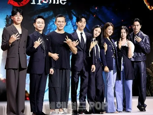 【フォト】イ・ジヌク＆コ・ミンシ＆ジニョン（元B1A4）など、「Sweet Home －俺と世界の絶望－」シーズン3の華麗な主役たち…制作発表会に参加