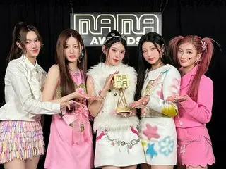 ILLIT「Best New Female Artist」受賞「GLLITに心から感謝」