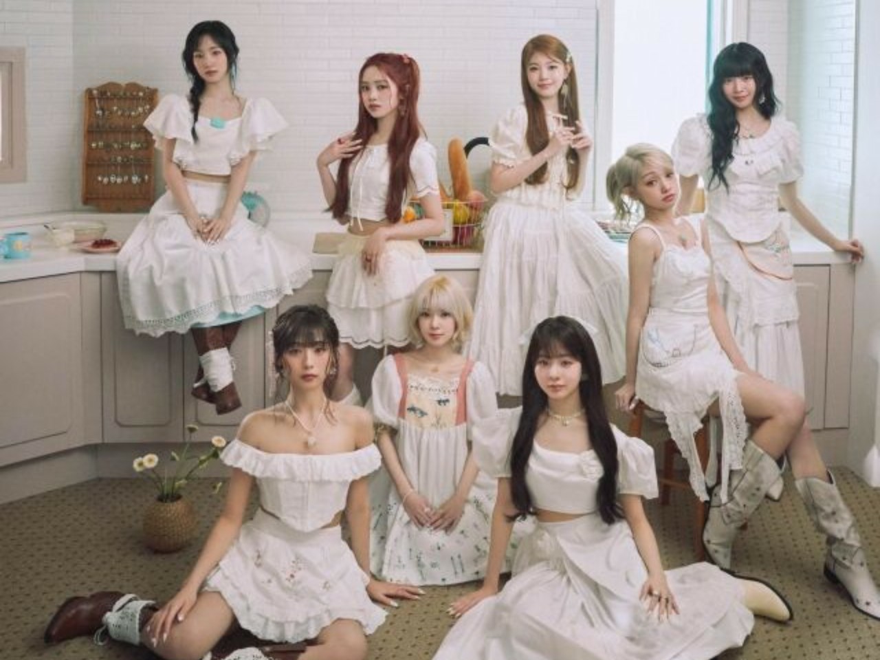 UNIS」、純白の“SWICY GIRL”に変身…辛くて甘い新しい姿 | wowKorea