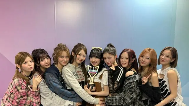 NiziU「LOVE LINE」が韓国の音楽番組で１位獲得