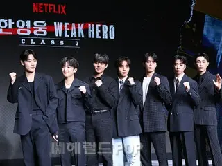 【フォト】パク・ジフン＆リョウン＆イ・ジュニョン＆ユ・スビン＆チェ・ミニョン＆ペ・ナラ&イ・ミンジェ、「弱いヒーロー Class2」制作発表会に出席