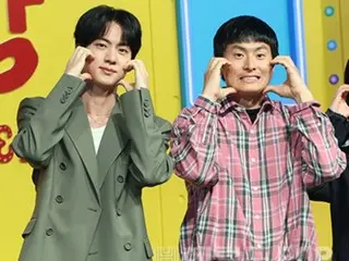 「BTS」JIN、キアン84に絵をプレゼントされ認証ショット公開…“キアン84社長様 プレゼントありがとうございます”