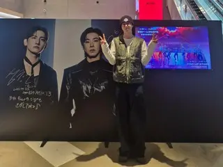 「東方神起」ユンホ、MIYASHITA PARKのポップアップストア訪問の認証ショット公開…“気持ちよくパシャッ”