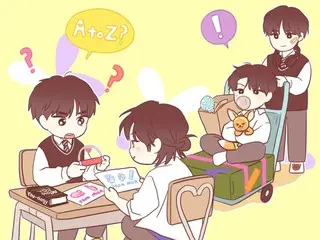 「TOMORROW X TOGETHER」、ウェブ漫画「恋愛革命」とコラボ…“TXT’s Lovetoons”を公開