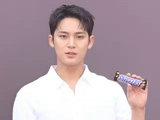 【フォト】「SEVENTEEN」ミンギュ、アンバサダーとして“スニッカーズ”のイベントに参加