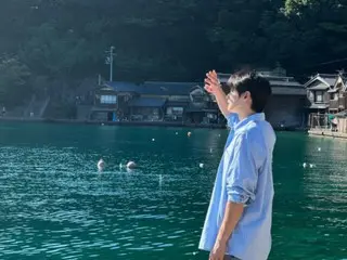 「ASTRO」チャウヌ、水面よりまぶしい…京都を満喫（動画あり）