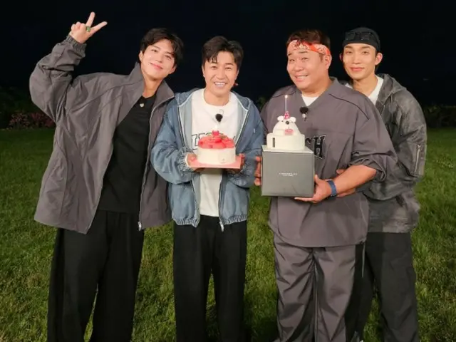 ムン・セユン、パク・ボゴム＆イ・サンから誕生日ケーキをもらった…“僕もグッドボーイ”