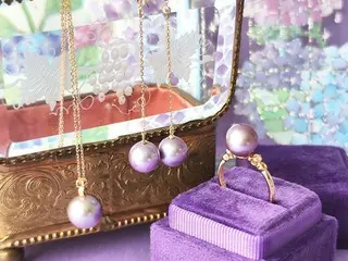 うっとりする美しさ、梅雨の季節に合わせたパールジュエリーが限定発売
