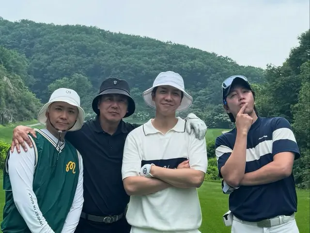 ソン・ジチャン＆イ・スンギ＆チャン・グンソク＆イ・ホンギがゴルフ場に現れた…この組み合わせ実話？
