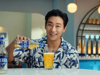 俳優チュ・ジフン、ビール広告の新しいモデルに抜てき
