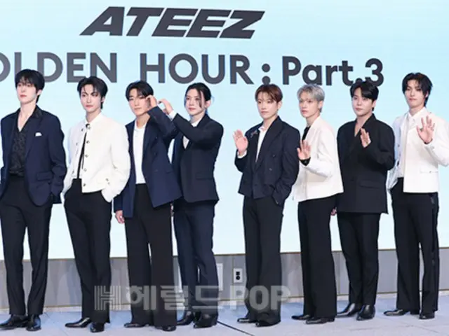 【フォト】「ATEEZ」、12thミニアルバム「GOLDEN HOUR ： Part.3」リリース記者懇談会を開催