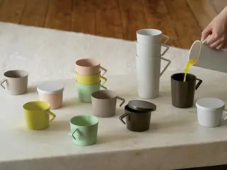 液だれしない！株式会社竹中が樹脂製マグカップ「tak. NEST jug mug」を新発売