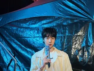 「BTS」JIN、ファンに熱い愛のメッセージ「愛してる」…J-HOPE、「JIN兄さん、愛してる」