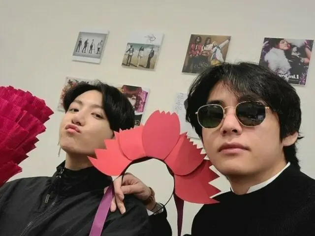 「BTS」V＆JUNG KOOK、除隊直後とは思えない相変わらずの存在感