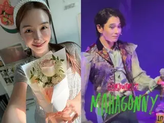 パン・ミナ（Girl's Day）、結婚発表後…本格的なラブスタグラム開始♥オン・ジュワンのミュージカルを応援