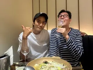 ソン・スンホン、キム・ヨンチョルからのカフェカーに感謝感謝
