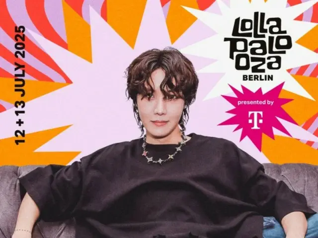 「BTS」J-HOPE、13日「Lollapalooza Berlin」に登場…“今回はゆっくり楽しむ”