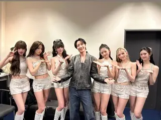 「BTS」J-HOPE、「IVE」とドイツで認証ショット…先輩後輩のほのぼのとした雰囲気