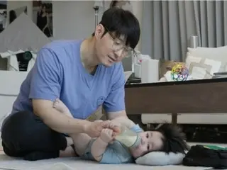 俳優シム・ヒョンタク、「花婿修業」を終えて息子ハルくんと一緒に「スーパーマンが帰って来た」に合流