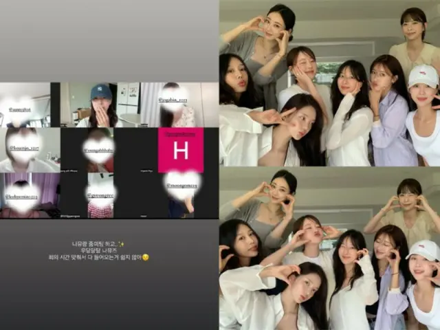 「Nine Muses」が戻ってくる？15周年再結成の暗示か…メンバーが集まり会議中の様子を公開