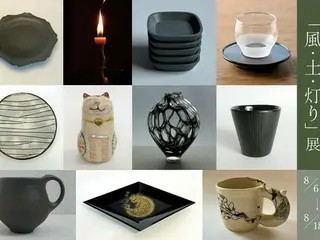 「風・土・灯り」展：被災工芸作家を支援する展示会の開催