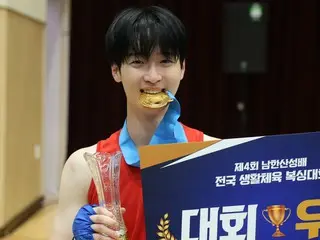 強盗をつかまえて俳優デビューしたチャン・ドンユン、今回はボクシング大会で「最優秀選手」に