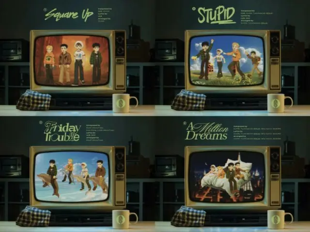 「AB6IX」、10th EP「UPSIDE DOWN」の公式プレビューを公開