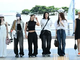 【空港写真】「TWICE」、楽しい出国～ イベント出席のためマカオへ