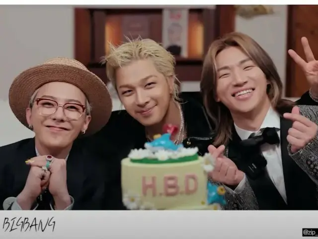 G-DRAGON＆SOL＆D-LITE、「BIGBANG」デビュー19周年を祝う…レジェンドの集合写真（家テソン）（動画あり）
