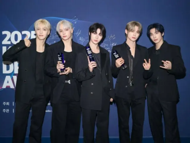 「TOMORROW X TOGETHER」、「2025 K-WORLD DREAM AWARDS」で3冠を達成