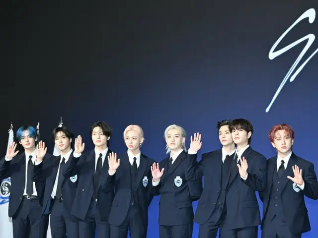 【フォト】「Stray Kids」、ニューアルバム「KARMA」のOPENING CEREMONY記者会見開催