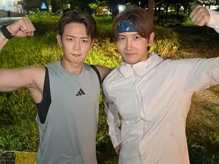「東方神起」チャンミン、「SHINee」ミンホのYouTubeチャンネルに出演…ランニング＆サッカー競技中継（動画あり）
